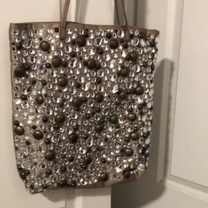 J Crew jewel shoulder bag